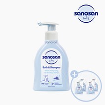 사노산 베이비 바스앤샴푸 200ml 행복쇼핑 신생아 아기 유아 헤어 바디워시
