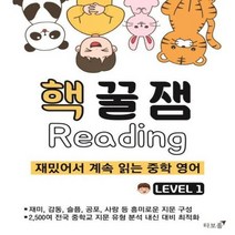 핵꿀잼 리딩 LEVEL 1 재밌어서 계속 읽는중학영어, 상품명
