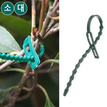 원예용 고추끈 결속기 줄기 집게타이 농작물 작물 줄기고정, 대, 1개