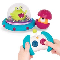 안전한 말랑우주선 유아RC 범퍼카장난감 5세남아 배려심 협동력