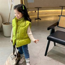 베이비맥스 로디 엠보 패딩 조끼 R7260