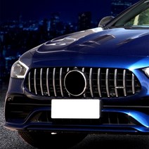 벤츠 A 클래스 브라부스 프론트립 amg 튜닝 바디킷, 새로운 A-Class GT China Grid 블, 단일 팩, 아니