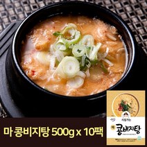 [시집가는농산] 마 콩비지탕 500g x 10팩, 10개