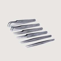 [현뷰티] 비투스 핀셋 SA 6종 트위져 속눈썹연장재료 속눈썹시술, 6A-SA