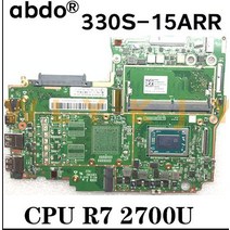 노트북 메인보드 레노버 330S15ARR 노트북 마더보드. AMD Ryzen 7 2700U RAM 4GB DDR4 테스트 100 작동 신, 02 CPU R72700U