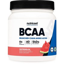 뉴트리코스트 BCAA 파우더 2:1:1 (무향) 90회 분량 - 분지 사슬 아미노산, Watermelon, 7.5 Pound (Pack of 1)