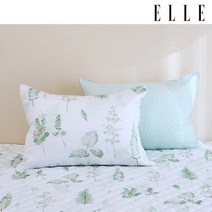 엘르 파리 그리너리 인견 누비베개커버