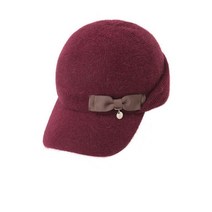 코오롱 잭니클라우스 여성 리본 앙고라 울니트 캡 겨울 모자(LGRAW20431WIX)