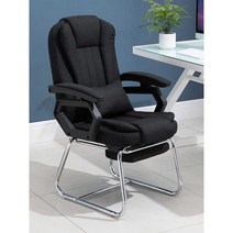 리클라이닝 의자 편하고 푹신한 사무실의자 임원용 허리에 좋은 의자, 카키원단 업그레이드  리프팅 팔걸이