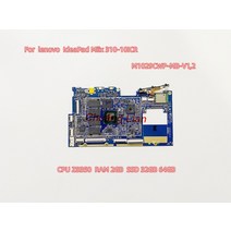 노트북 메인보드 m1029cwp-mb-v12 lenovo ideapad miix 310-10icr 마더보드 cpu z8350 ram 2gb ssd 32gb 64gb 100 ok, 2기가바이트 32기가바이트
