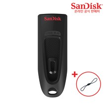 샌디스크 울트라 CZ48 USB 3.0 메모리 + USB 고리, 32GB
