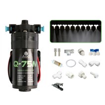 [N]아겐스 Q-75M 분사노즐 DIY 온도강하 쿨러 습기, 2.탱크연결형, 10. 국산 도금노즐 0.5mm, 1개