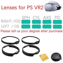 VR 처방 오큘러스 퀘스트 2 PICO 4/PS VR2 블루 라이트 방지 마그네틱 안경 액세서리, 1.Ps vr 2 용