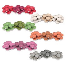 [이케아] SINNLIG 신리그 미니향초(30p)/티라이트/캔들/양초/디퓨저/과일향/워머/, 색상:핑크_404.931.18