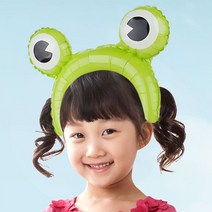 은박풍선머리띠 개구리, 단품