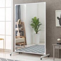 다이젠YJ 사야노 와이드 양면 전신거울, 블랙