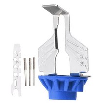 엔진톱날 체인톱날 연삭기기 체인톱 엔진톱 연마기기 전기톱 톱날 숫돌 치아 연삭기 도구 야외 정원 도구를 날카롭게하기위한 전기 그라인더 액세서리, Blue