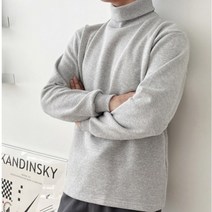 남성 목폴라티 남자 기모 목티 터틀넥 티셔츠 3색 257625