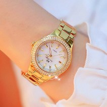 ladies wrist watches dress gold watch women crystal diamond stainless steel [S00013187]