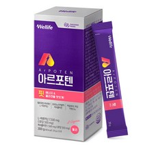 대상웰라이프 아르포텐 아르지닌 핏, 15포, 300g, 1개, 300g, 1개