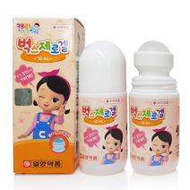 일양 캐릭터 모기기피제 가려움완화 썸머쿨50ml, 벅스제로겔 볼 50ml