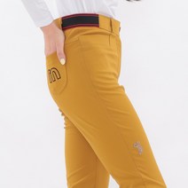 빅사이즈골프웨어 여성 골프바지 강아지자수 일자핏