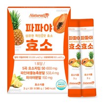 네추럴라이즈 파파야 효소, 1개