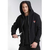 방검복 호신용 후드자켓 칼 방어 경호 형사 보호구, L 검은색, 1개