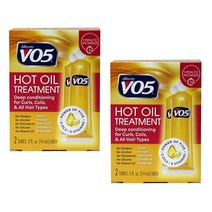 Vo5 핫 오일 테라피 트리트먼트 2개입 14ml(0.5온스) (2팩) Alberto VO5