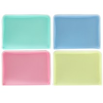 화일천사 지퍼화일, 파스텔 5cm 스카이