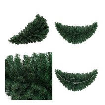 크리스마스 무장식 반달 가랜드 리스 120CM 카페크리스마스장식 크리스마스꾸미기