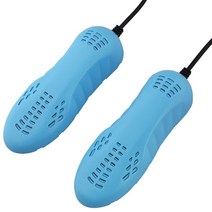 휴대용 신발 건조기 전동 신발 건조기 스키 부츠 신발부츠 워머 땀이 나는 스니커즈 트레이너 냄새 탈취제, 푸른 색, 에게
