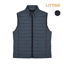 리트머스 리트머스 공용 하이넥 경량 다운 베스트_LK9WU940