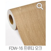 GN홈 인테리어 리폼 시트지, FDW-16 프루티오크 100cm x 50cm