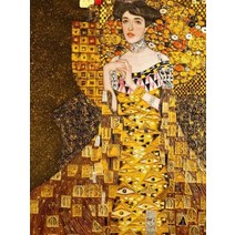 스킬자수 세트 DIY 클림트 자수 크로스 스티치 키트 바느질 공예 인쇄 캔버스 면사, hma10864, 30x40, 11ct