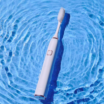 음파 전동칫솔 휴대용 초음파 잇몸 칫솔 미세모칫솔 치아교정 치과칫솔 치석제거 어금니, 프롬비 덴탈 클린 전동칫솔