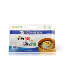 착한들 한우로 만든 냉면육수 번들세트(330ml*6팩), 1980ml, 1개