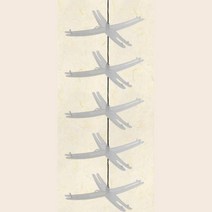 4개걸이 곶감걸이 100개용 화이트 곶감말랭이 감꽂이