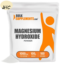 JHC[미국직구/구매대행] BulkSupplements 수산화 마그네슘 410mg 100서빙 1봉, 1개, 100개