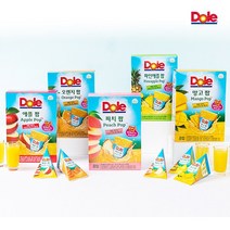Dole 돌 얼려먹는 아이스팝 후룻팝 100%과즙 얼려먹는주스(62mlx8입)x3팩, 1개, 파인애플팝2+피치팝1