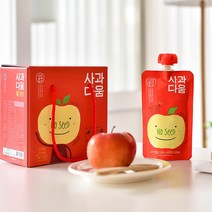 첨가물없는 사과다움 씨없는 사과즙 사과주스 100%, 실속포장, 48개입, 120ml