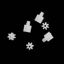 웜기어 베벨기어 톱니바퀴 6개/몫 7 톱니 0.75mm 샤프트 구멍 기어 원격 제어 헬리콥터 예비 부품 모터 T, 한개옵션0