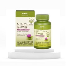 GNC 밀크씨슬 600mg x 60캡슐, 1개, 600mg  60캡슐