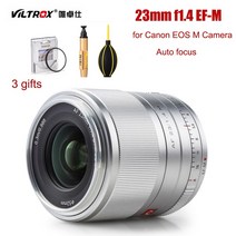 viltrox eosm 23mm f1.4 자동 초점 카메라 렌즈 canon eos m 카메라 aps-c 프라임 ef m 렌즈 m5 m6ii mark ii m100 m50 m6 m1