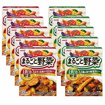 메이지 통째로 야채 카레 먹어 비교 아소트 세트 10 개들이 明治 まるごと野菜カレー 食べ比べアソートセット 10個入り