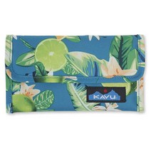 KAVU 여성 Mondo Spender 지갑 제트 블랙 원 사이즈 3565672725, Ocean Citrus