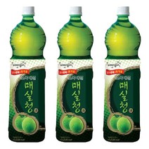 (맛나)매실청1.5L/웅진, 1개