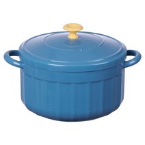 귀여운 스테인리스 대용량 인스턴트라면 그릇 850ml 뚜껑 포함 국수 과일 샐러드 수프 세트 주방 식기, [02] 파란