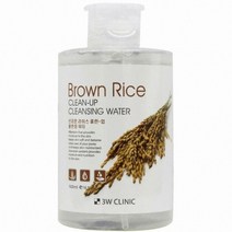 3W클리닉 클린업 클렌징 워터 곡물 500ml, 단품, 단품