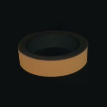 축광 야광 테이프 25mm x 10M 오렌지색 도로명판 표지